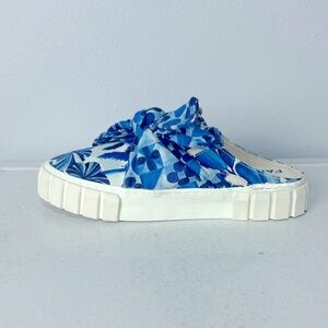 New Farm Rio vegan tropical platform bow mule sneakers shoes sandals 9